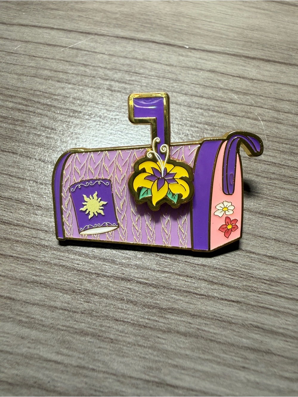 Disney Pins Rapunzel Mailbox